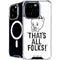 Looney Tunes Porky Thats All Folks Grid iPhone 16 Pro MagSafe Case
